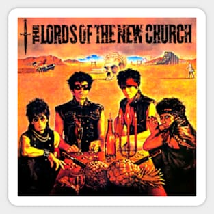 The Lords of the New Church 1982 Punk New Wave Throwback Sticker